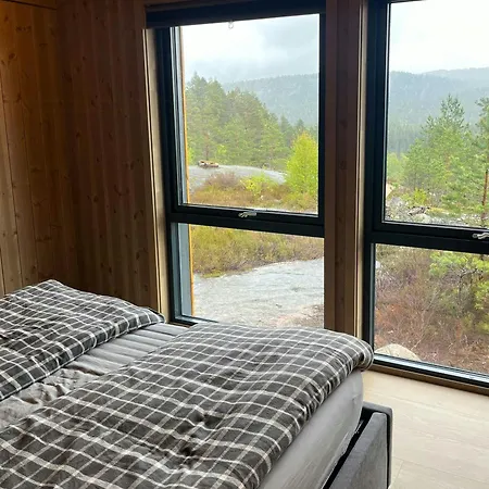Views Over The Nidelva River And Hills In