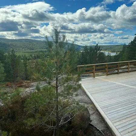 Views Over The Nidelva River And Hills In *